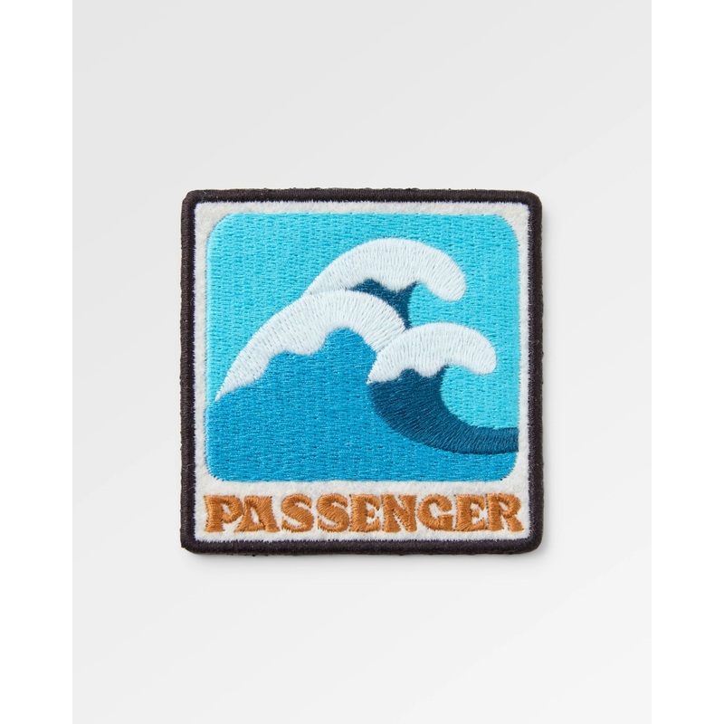 Wave Escape Patch – Retro Blue
