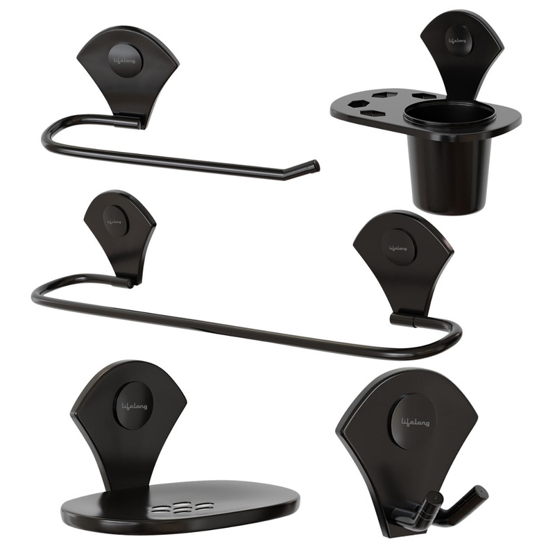 Bathroom in a box with Black finish