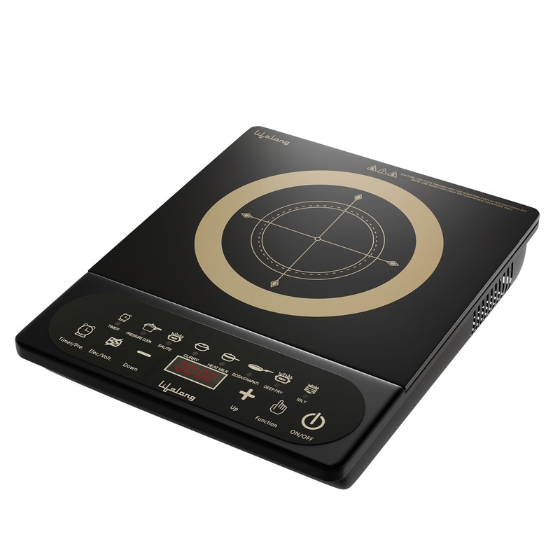 Electric Induction Stove 2100W with Touch Panel & Surge Protection