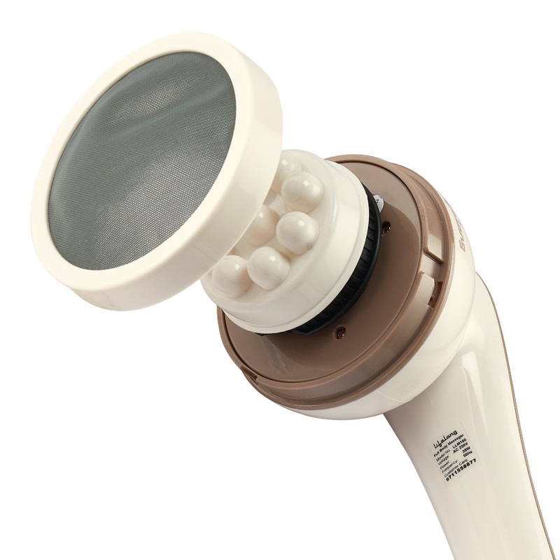 Lifelong Electric Body Massager – 9 Heads, Handheld Vibrator for Back & Pain Relief, Multi-Speed