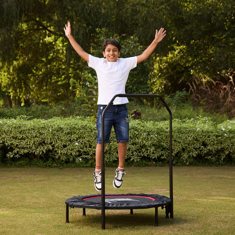 Lifelong Fitness Trampoline 40 with handle support