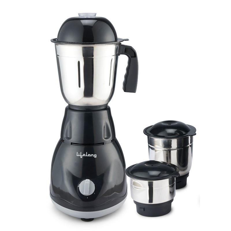 Lifelong LLMG23 500W Mixer Grinder with 3 Jars ISI Certified