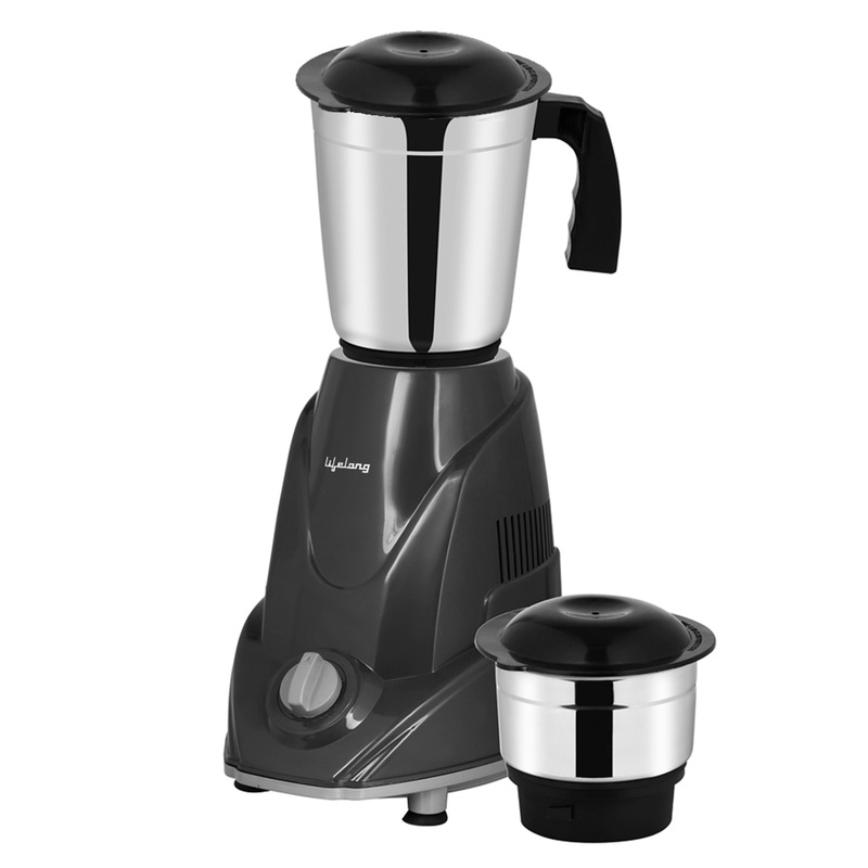 Lifelong Mixer Grinder for Kitchen | 2 Jars 500 Watt Mixie