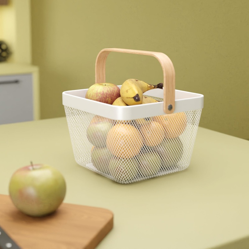 Lifelong Multipurpose Kitchen Storage Basket – Mesh Organizer for Fruits, Vegetables & More