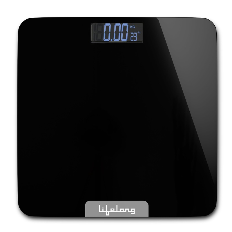 LLWS135_Black Lifelong Weighing scale (Black)