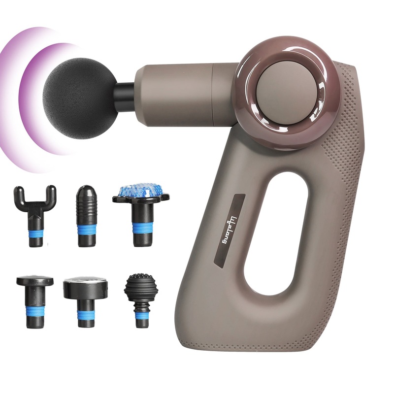 Massage Gun Machine With Hot&Cold Massage Heads-Full Body Percussion Gun Massager For Deep Tissue Muscle Massage