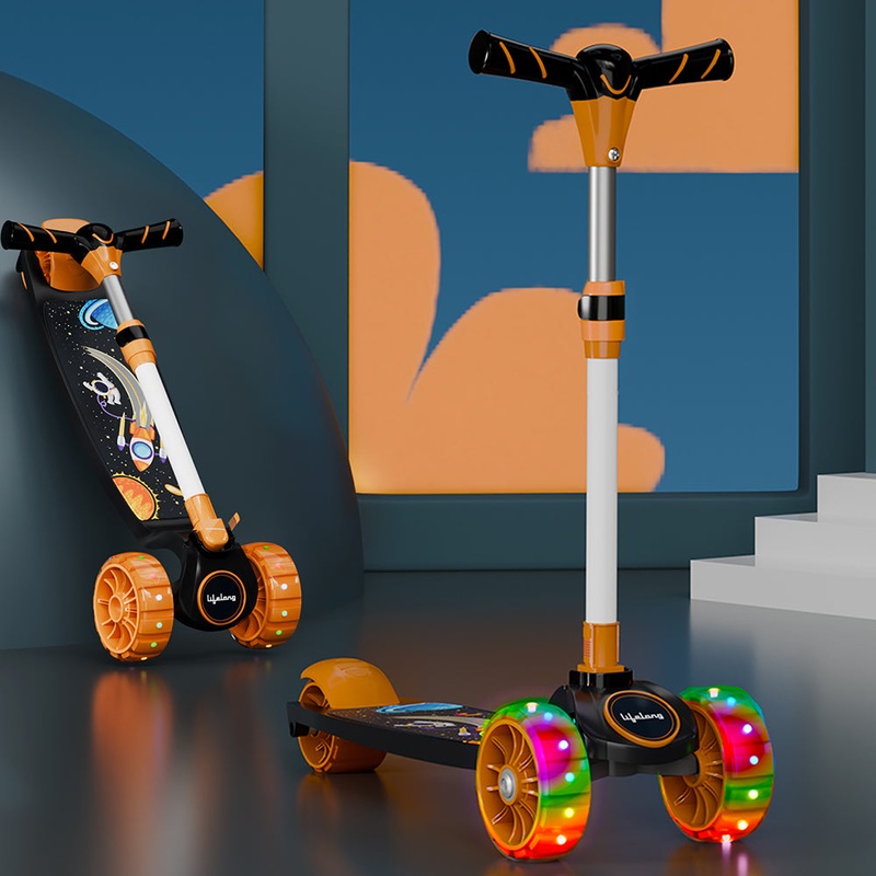 Kids scooter 3 in 1 with Led Wheels