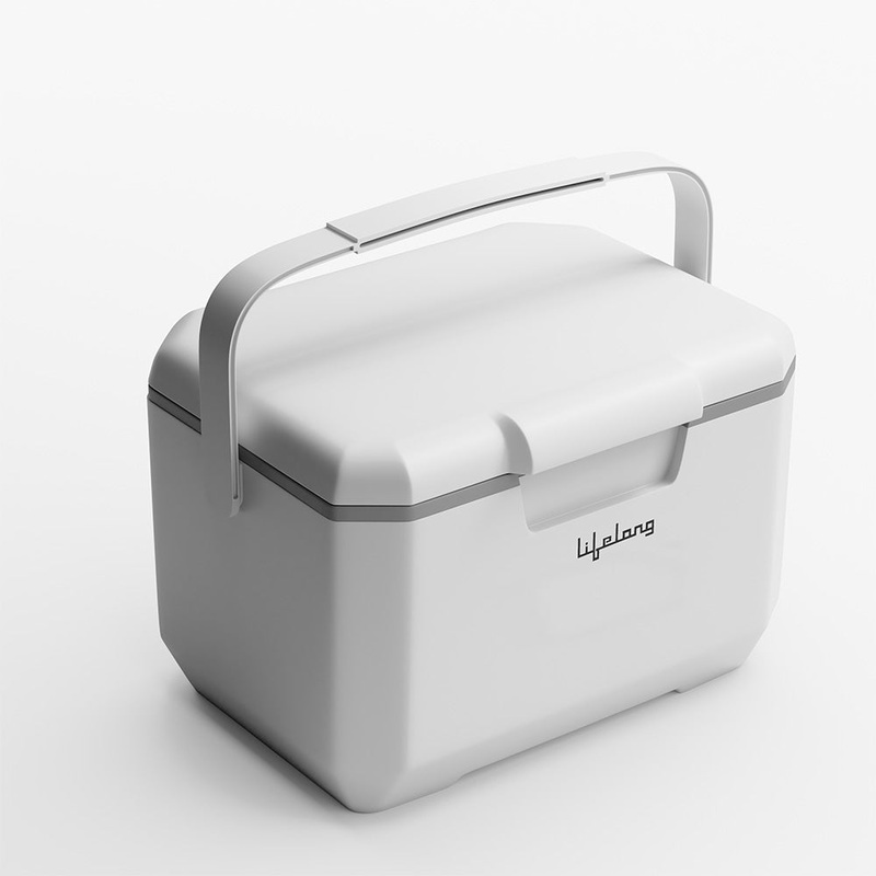 Lifelong Insulated Chiller Ice Box Standard Size for Travel Party Bar|Ice Cubes Chiller Ice Box 6 LTR