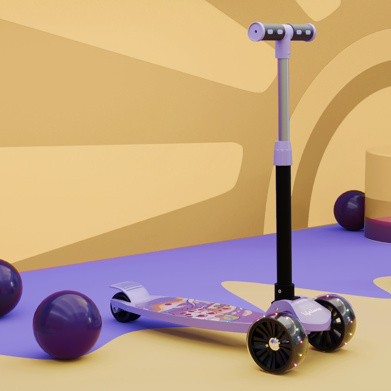 Lifelong Kids scooter with led wheels