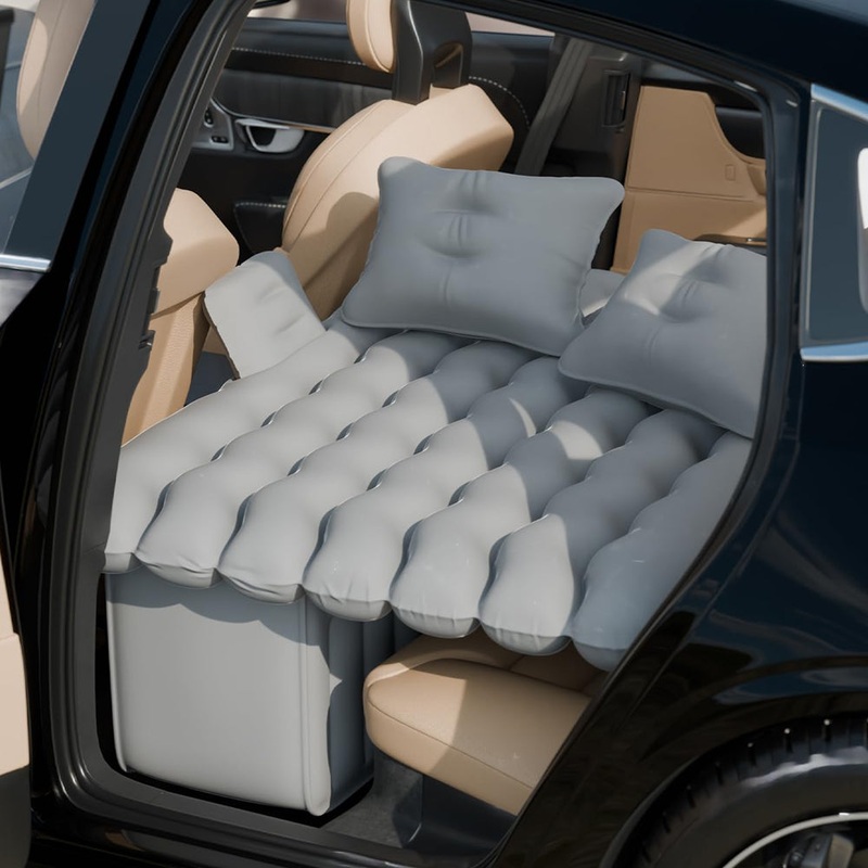 Lifelong LLCIB02 Car Inflatable Bed with Pump & 2 Air Pillow