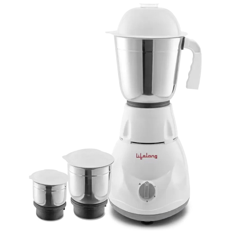 Lifelong LLMG45 Power Pro 500W Mixer Grinder with 3 Jars