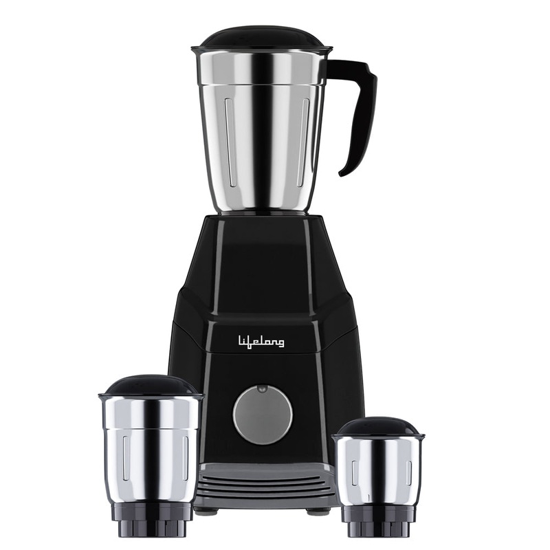 Lifelong LLMG7C 750W Mixer Grinder With 3 Jars (0.4 L, 0.8L & 1.25L)
