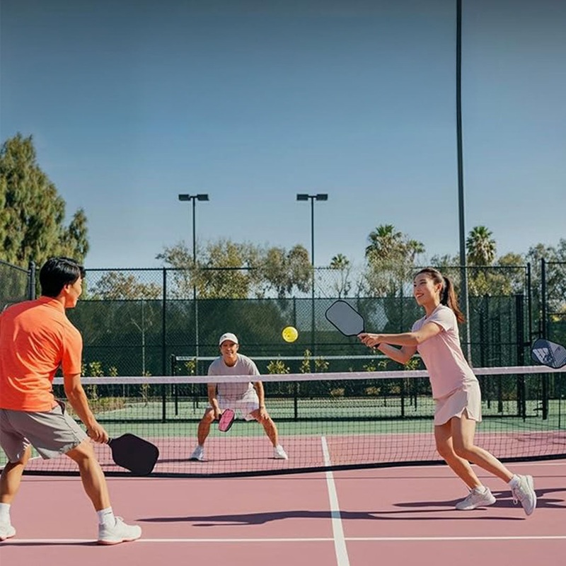 Lifelong Pickleball Paddle – Carbon Fiber Surface, 2 Pickle Ball Balls & Paddle Cover Bag