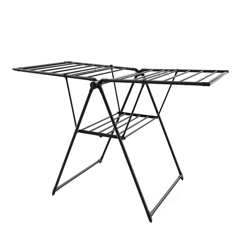 Foldable Cloth Drying Stand with 4-Way Rack  Strong, Durable & Space-Saving