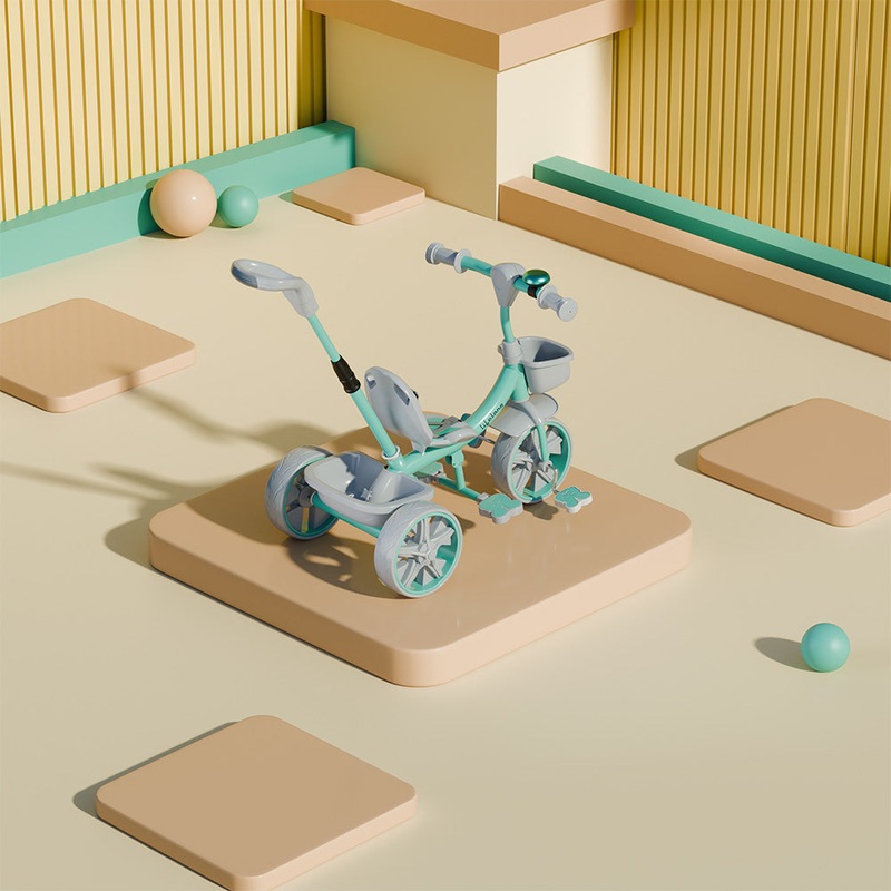 Kids Tricycle with Eva wheels 4 IN 1