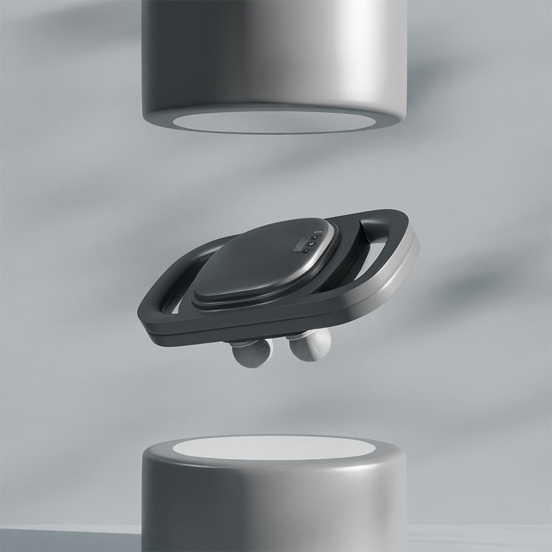 Lifelong 4Head Rechargeable Massage Gun (LLM981)  Percussion Therapy for Full Body Pain Relief