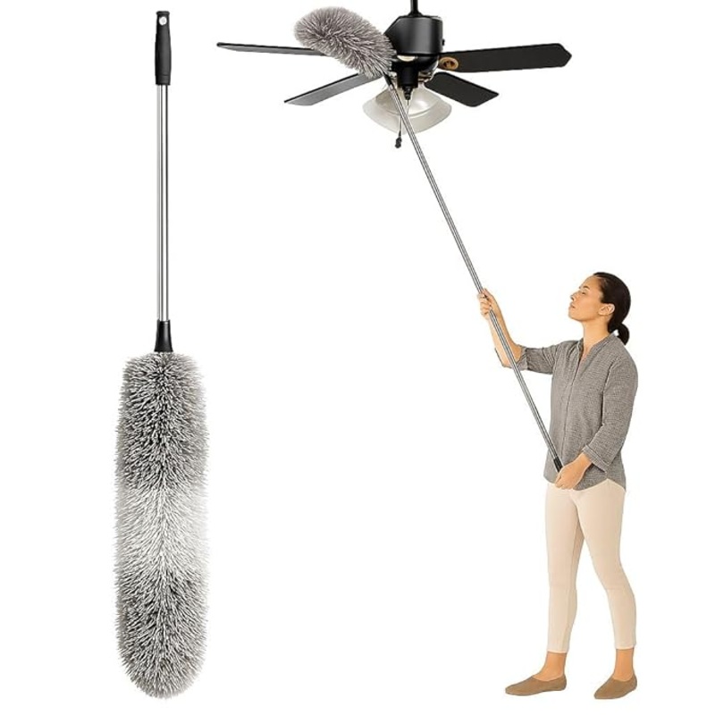 Lifelong Microfiber Feather Duster  Extendable, Washable & Bendable Cleaning Tool