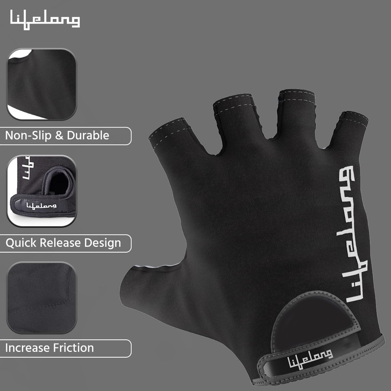 Lifelong Gym Gloves For Men & Women – Wrist Support Grip