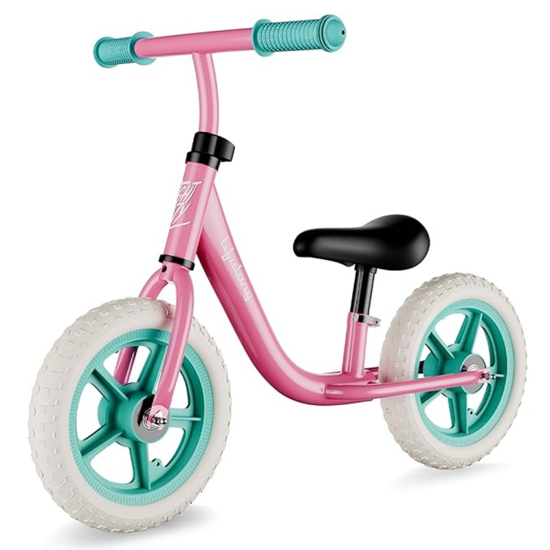 Lifelong Kids Balance Bike 1.53Y  Pedal-Free, Crash Guard, Pink (LLBB01)