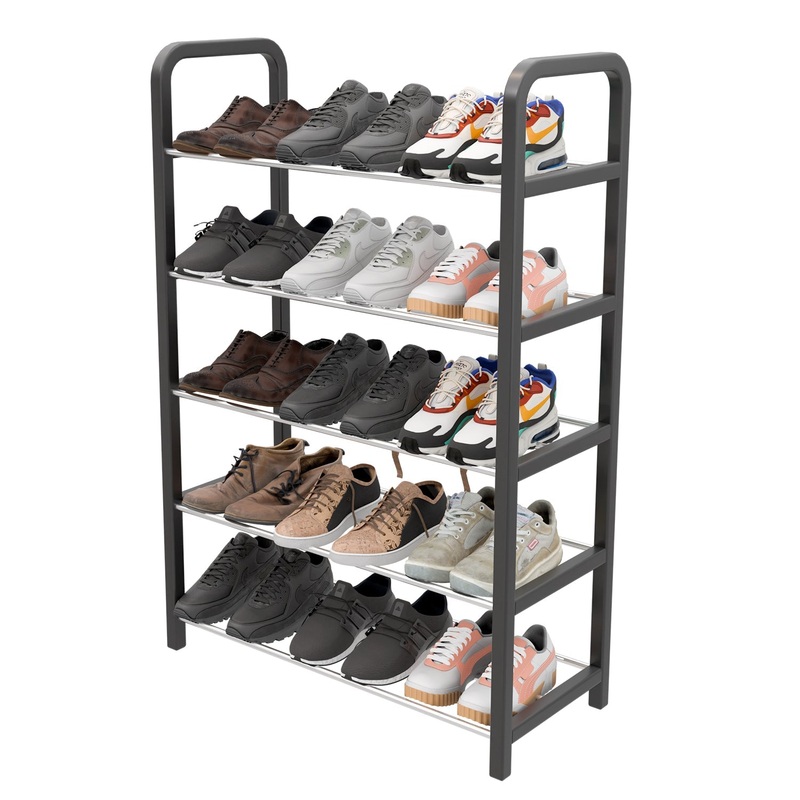 Multipurpose shoe rack 5-tier