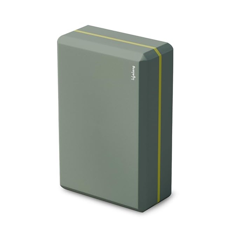 Yoga Block  EVA Foam Triple-Layer Support Brick for Balance & Cushion (Pack of 1)