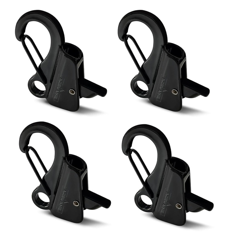 4 Pack Stainless Steel Boat Fender Clips Quick Release