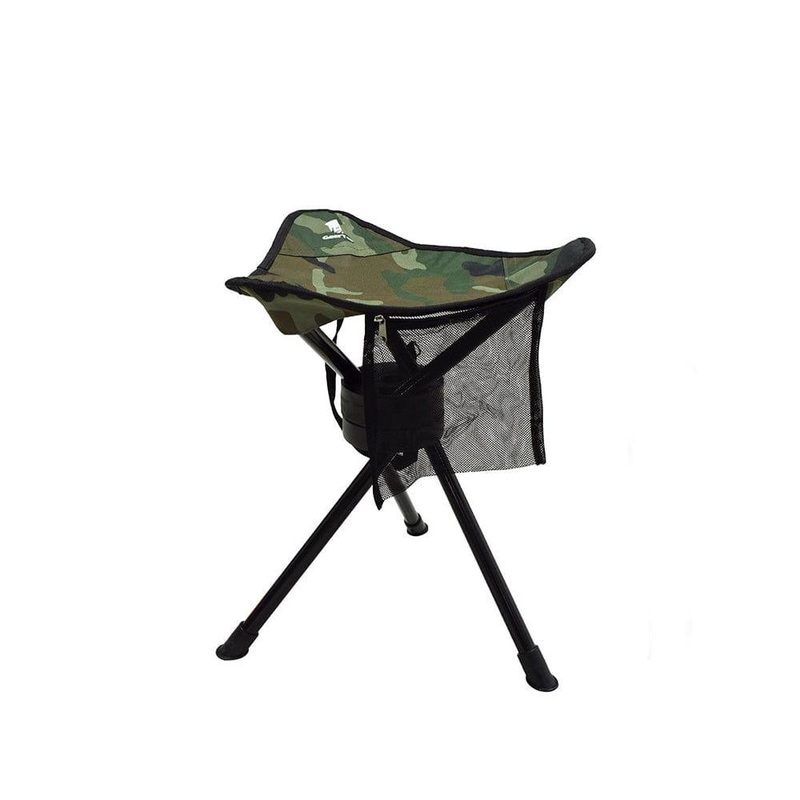 GEERTOP 360 Degree Rotating Camo Folding Tripod Chair