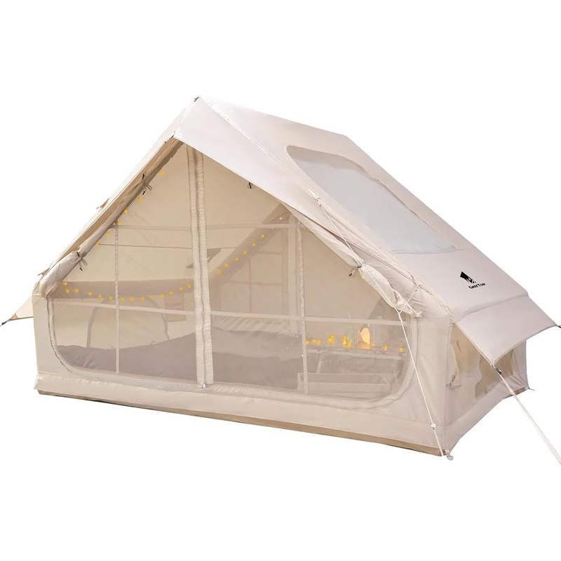 GEERTOP 4-Person Inflatable Camping Tent House
