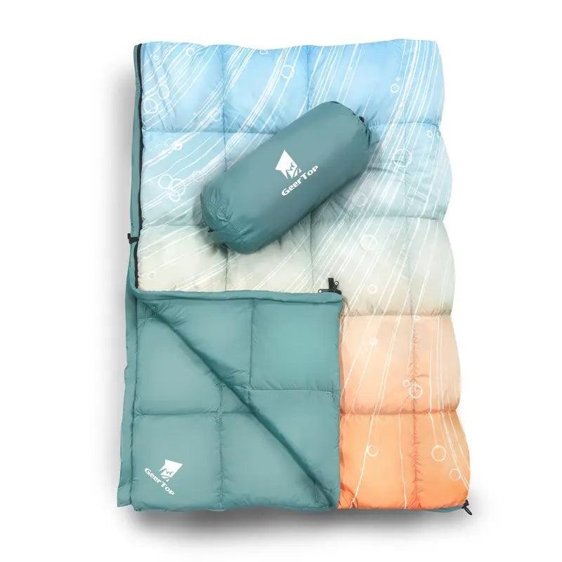 GEERTOP 4 Season Waterproof Windproof Camping Blanket Sleeping Bag