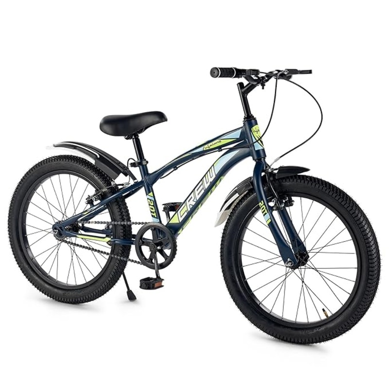 Lifelong 20T Kids Cycle (58 Yrs)  Unisex Rigid Frame Bike, 85% Pre-Assembled (Blue)