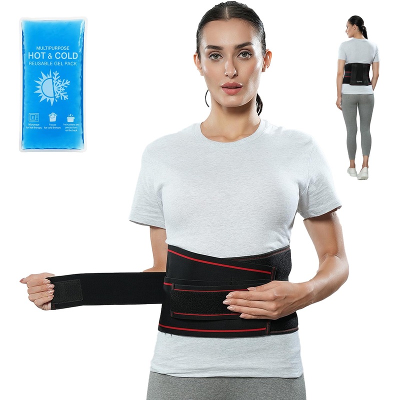 Lifelong Contoured Lumber Sacral Belt (with Hot & Cold Pack)