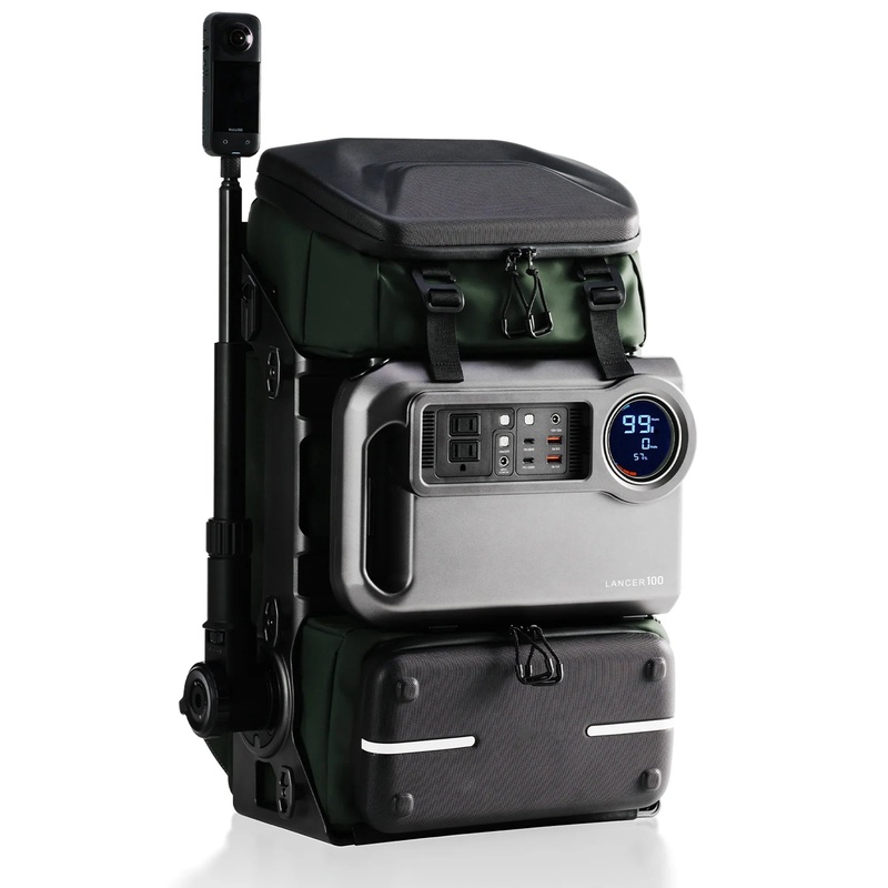 Modular Outdoor Backpack with Power and Magic Arm