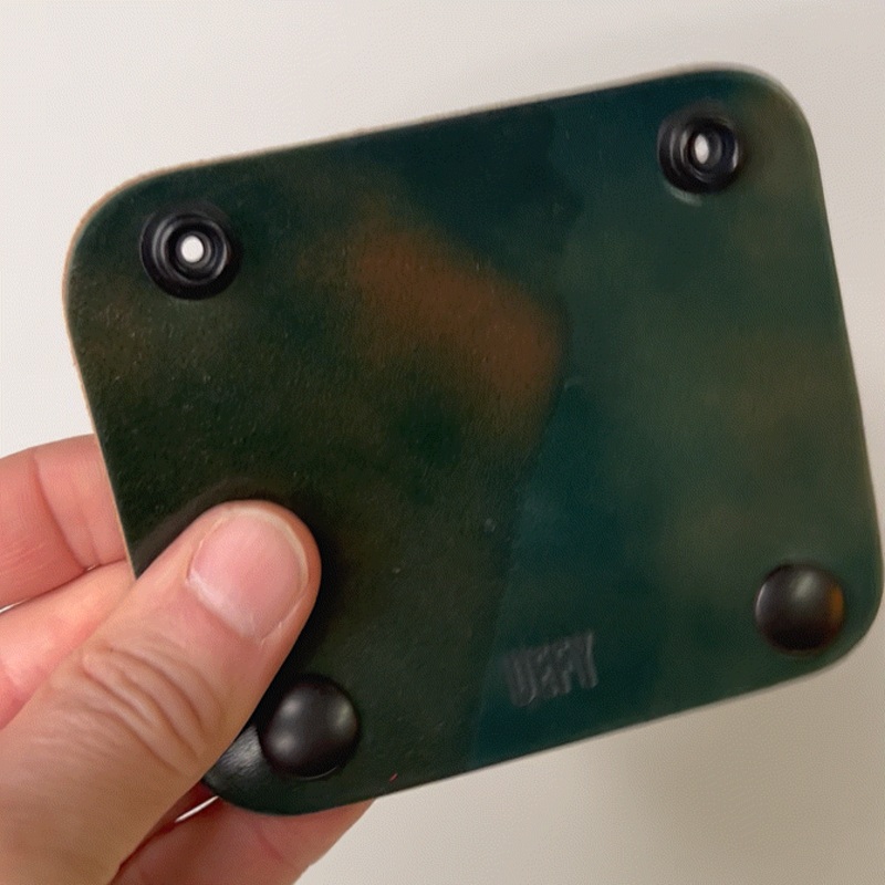 FF – Mr Gripper / Horween Marbled (Greens, Browns, Blues) Shell Cordovan Mr Gripper / Last 1