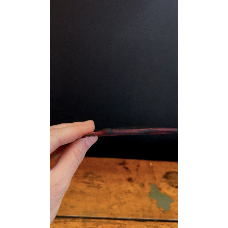 FF – Tech Mr Gripper / Horween Buffalo Plaid Wax Cotton Canvas