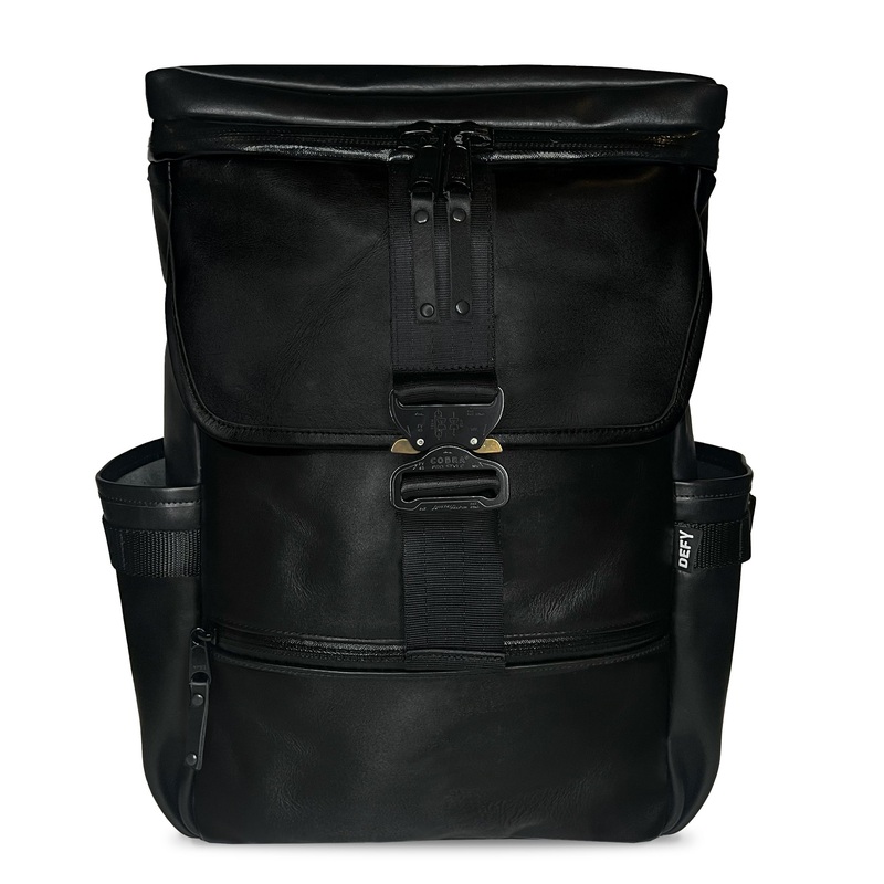 Menace Backpack 2.0 / Full Horween Essex Rookery Leather x TexWax Buffalo Plaid Wax Canvas Bundle / Limited