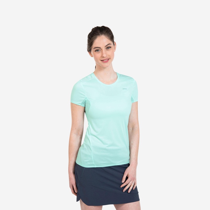 Quechua Women’s MH100 T-Shirt|Pale Mint|Teal Green|XS|S|M|L|XL|2XL|3XL
