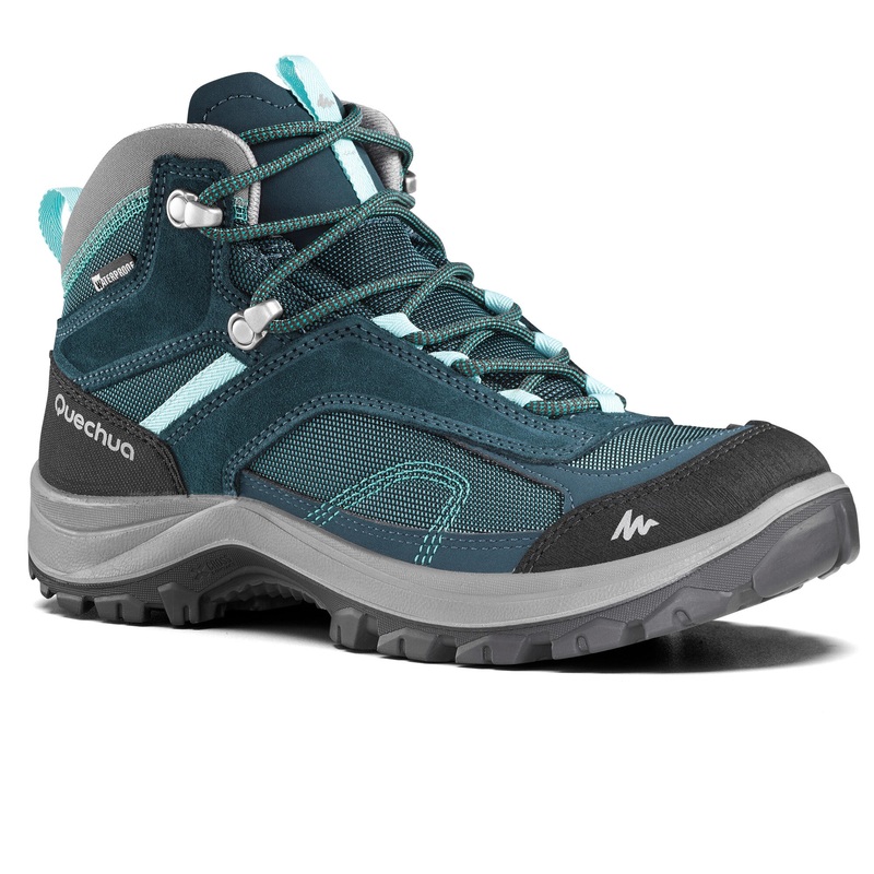 Quechua Women’s MH100 Waterproof Mid Hiking Shoes