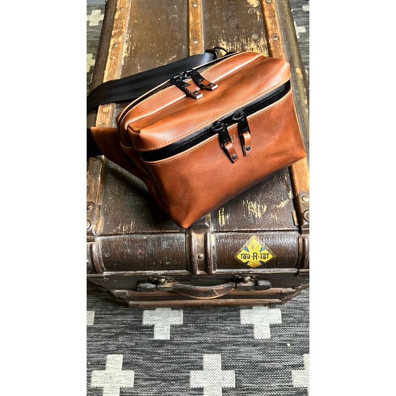 The Parker Pack 2.0 / Horween Cavalier Whiskey Leather / Last 1