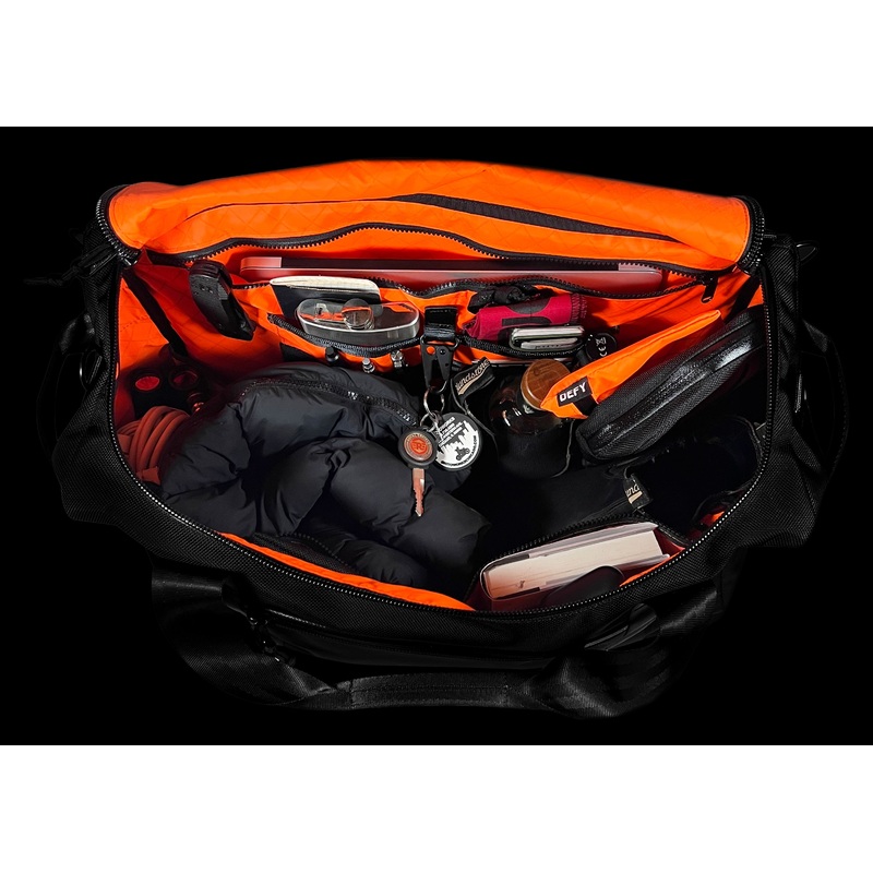 The Rover Backpack ‘Fire Edition’ Ballistic Nylon x ECOPAK EPX Blaze Orange