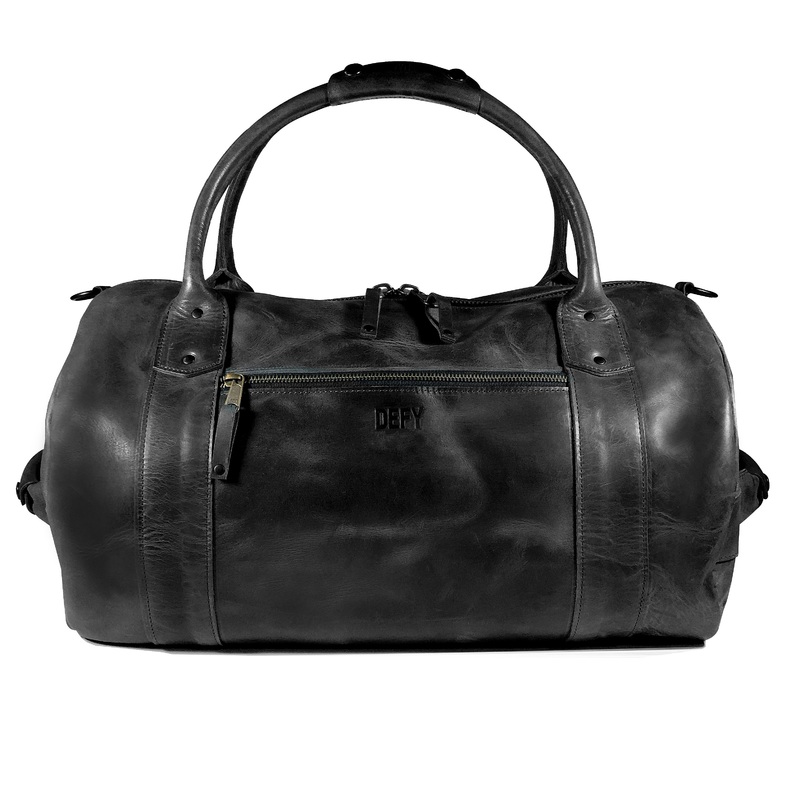 The Ultimate Overnighter Horween Nantucket Leather x Buffalo Plaid Lining Bundle / Ships in 10-12 Weeks