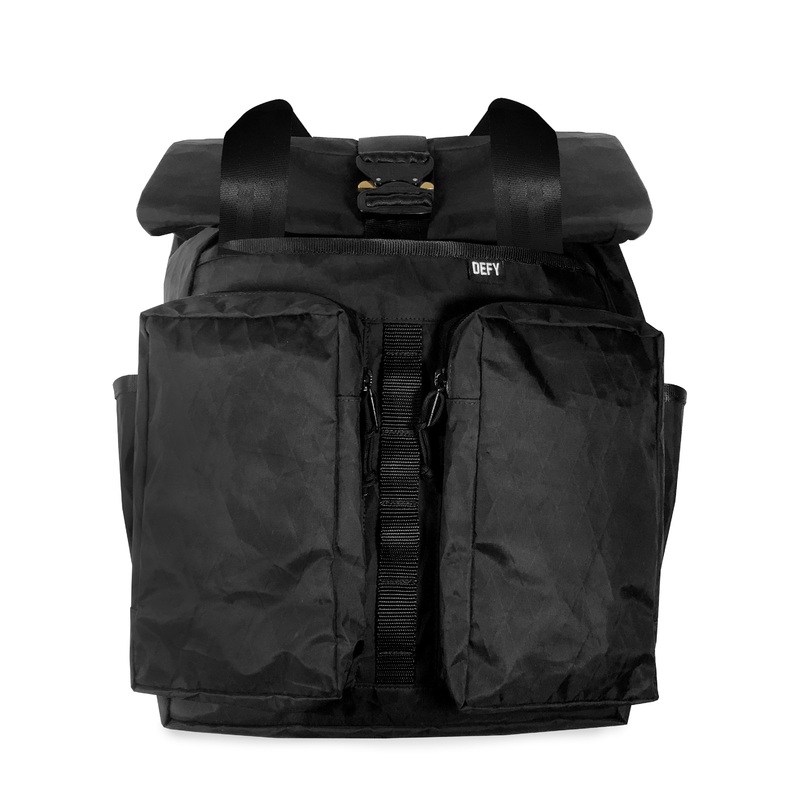 VerBockel ‘Day Pack’ Roll Top Backpack 2.0 Black X-Pac / Ships in 8-10 Weeks