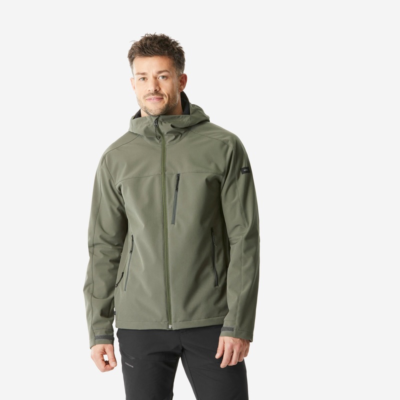 Forclaz Men’s 500 Windbreaker Softshell Jacket