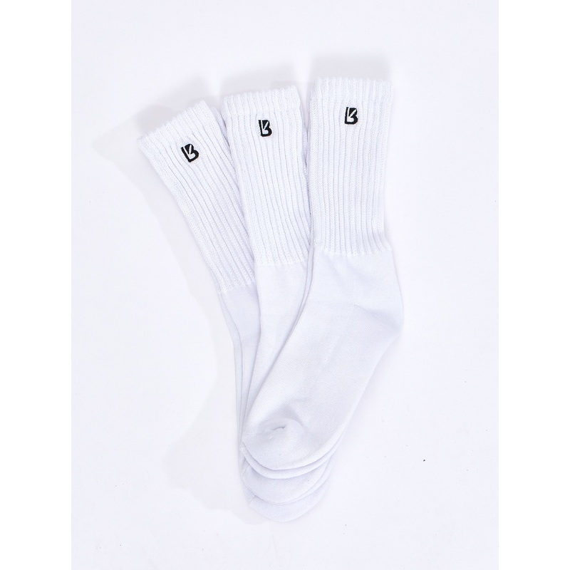 3 Pack Scrunch Socks – White|XS/S|M/L
