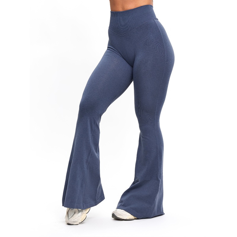 Seamless Flare Legging – Barista Blue