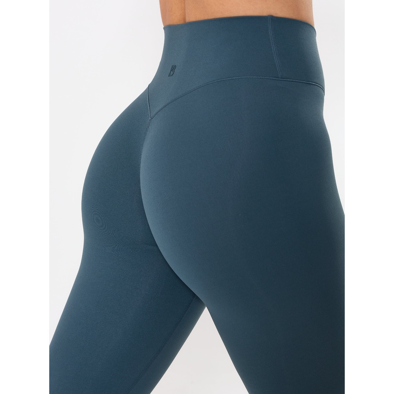 Candid Cross Waist Legging – Enchanted Teal