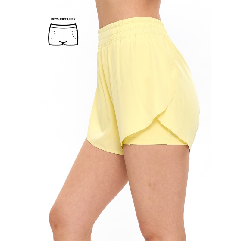 Flirty Flo Short Boyshort – Sunbeam