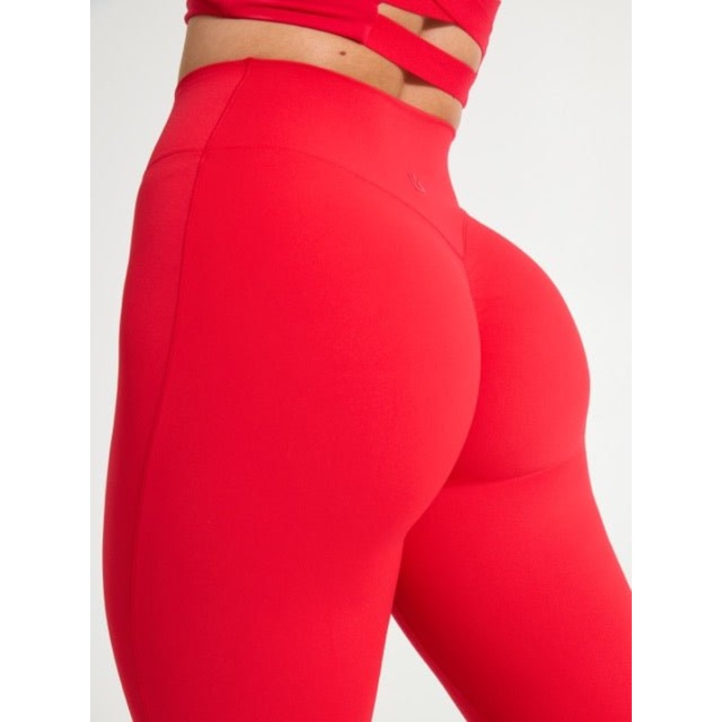 Aggressive Scrunch Legging – Salsa Red
