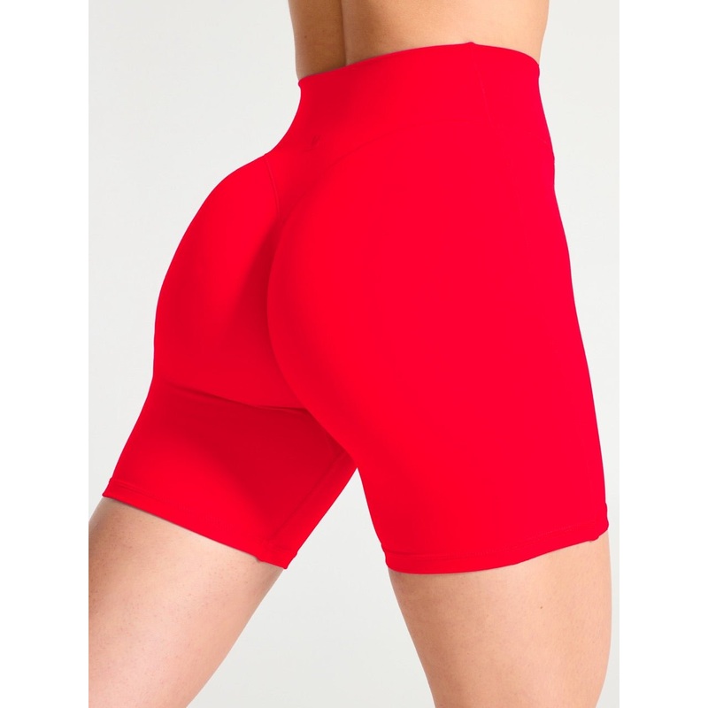 Aggressive Scrunch Short 7 – Salsa Red