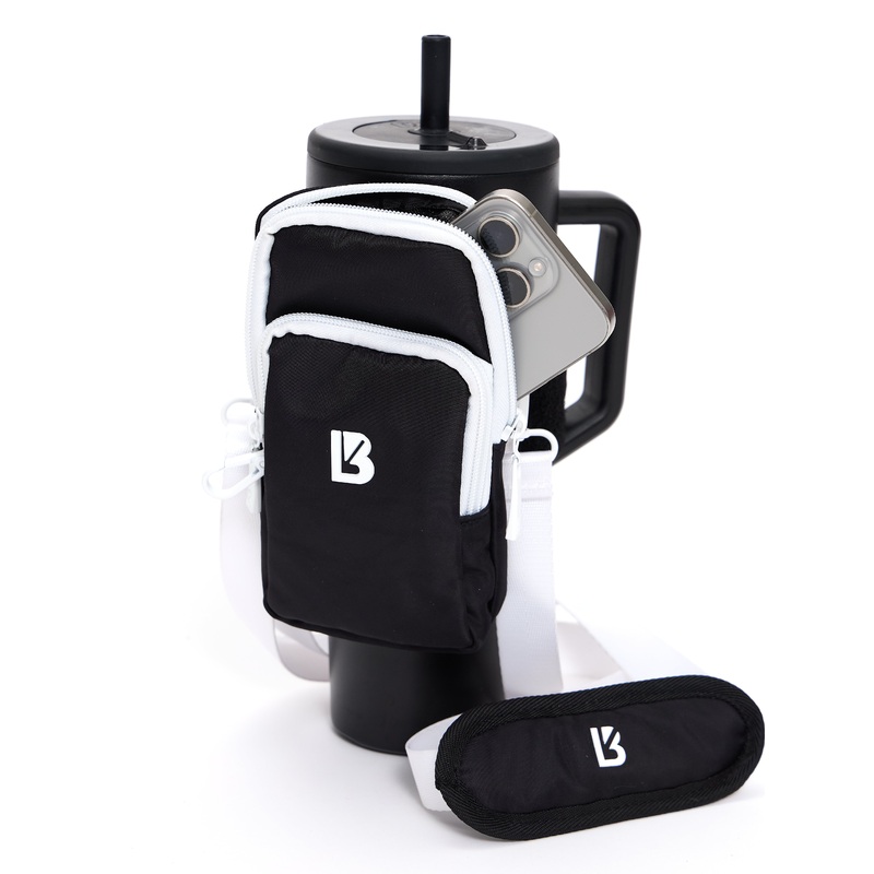 Water Bottle Sleeve – Onyx Black