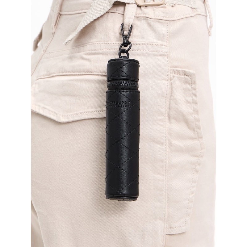 Quilted SOS Case – Onyx Black